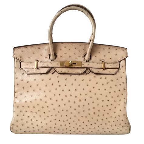 hermes birkin autruche prix|birkin hermes 35.